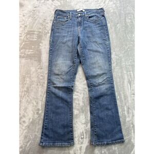 Levis 515 Bootcut Y2K Jeans Womens Sz 10M Blue Western Cowgirl Rodeo Boho Faded